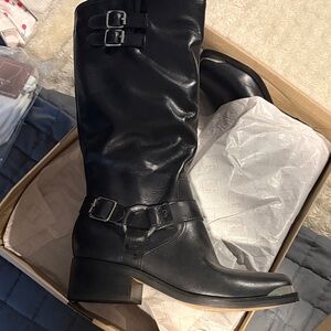 Dolce Vita Black Heeled Boots